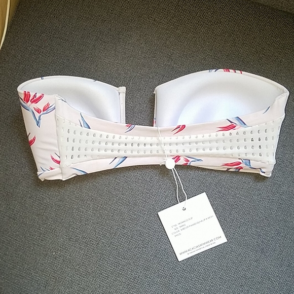 New acacia bird of paradise monaco bikini top S - Picture 4 of 12